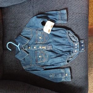 Baby boy Denim onsie
